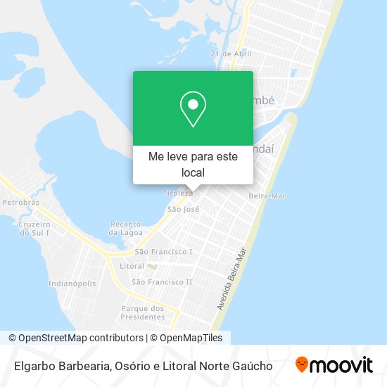 Elgarbo Barbearia mapa