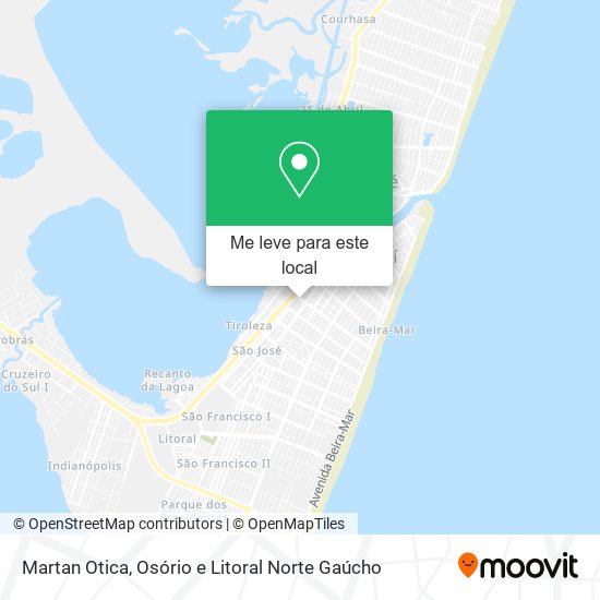 Martan Otica mapa