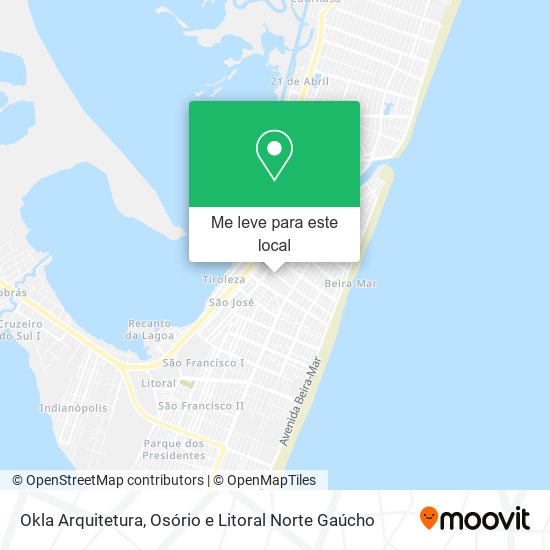 Okla Arquitetura mapa