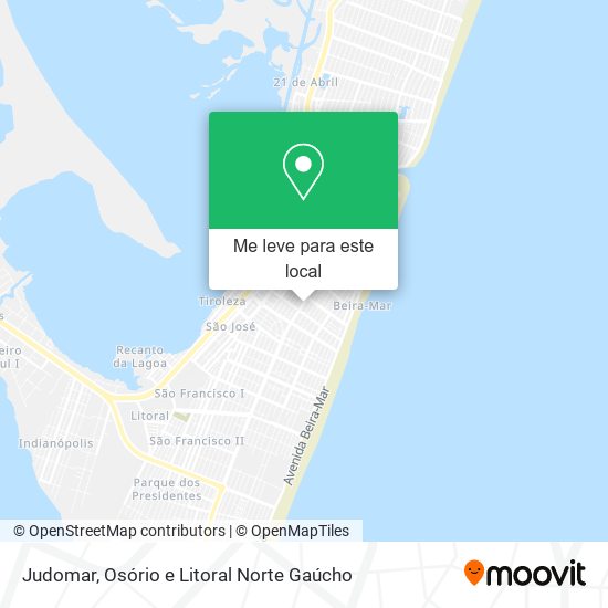 Judomar mapa