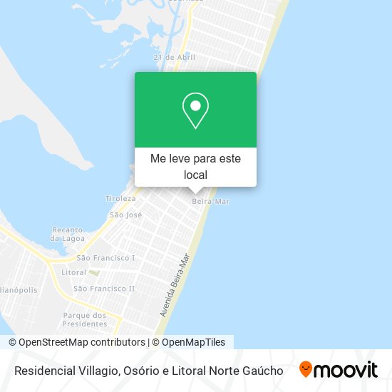 Residencial Villagio mapa