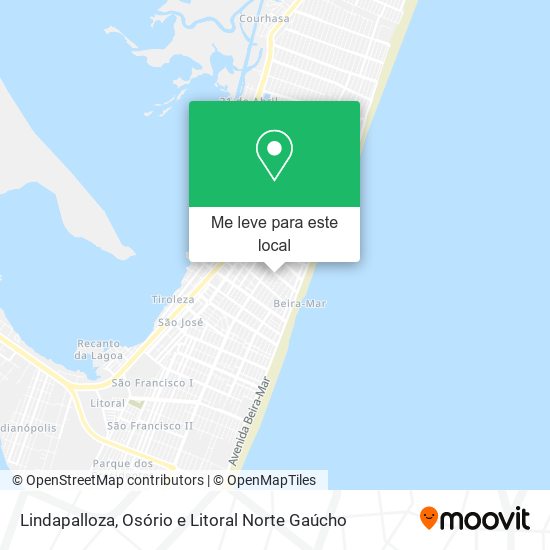 Lindapalloza mapa