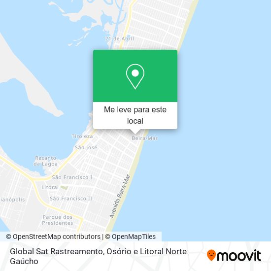 Global Sat Rastreamento mapa