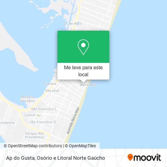 Ap do Gusta mapa