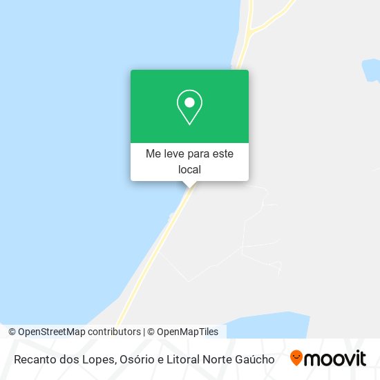 Recanto dos Lopes mapa