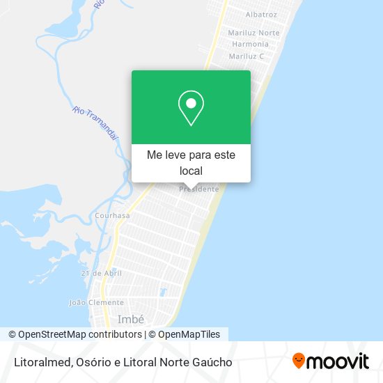Litoralmed mapa