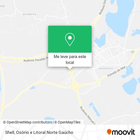 Shell mapa