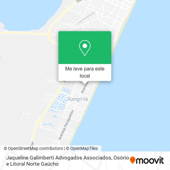 Jaqueline Galimberti Advogados Associados mapa