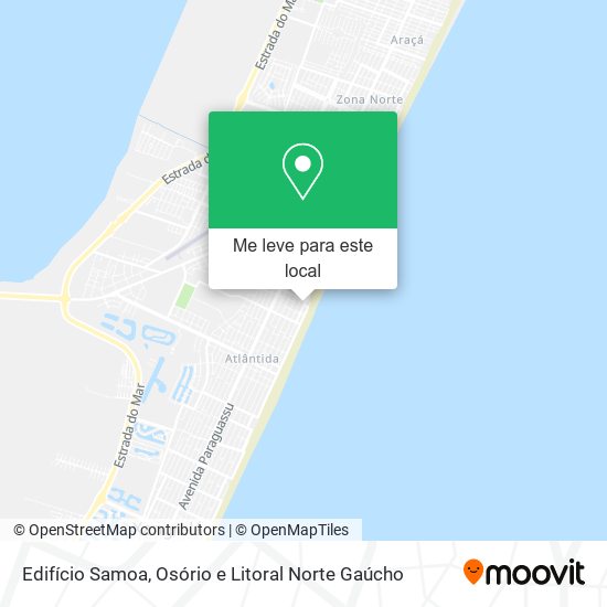 Edifício Samoa mapa