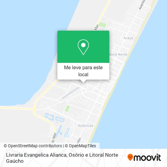 Livraria Evangelica Alianca mapa