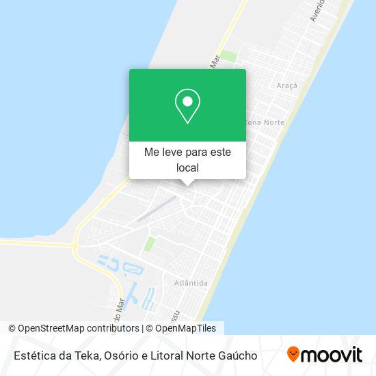 Estética da Teka mapa
