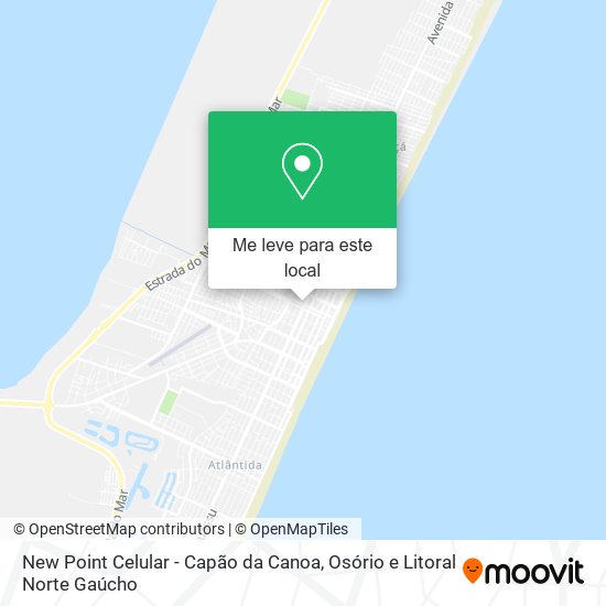 New Point Celular - Capão da Canoa mapa