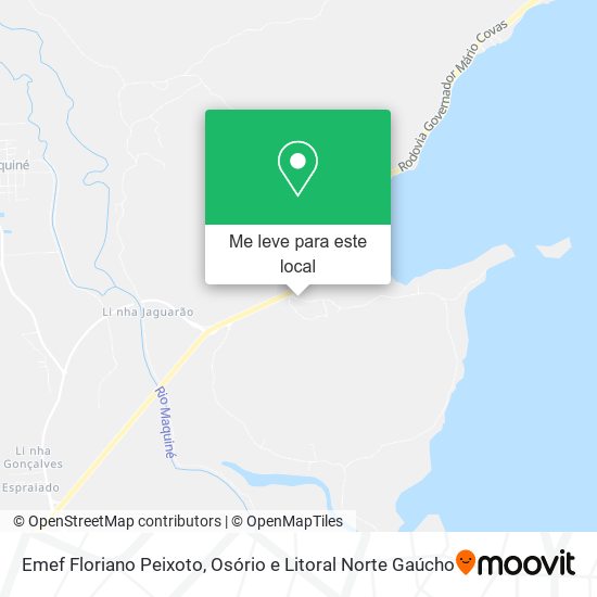 Emef Floriano Peixoto mapa