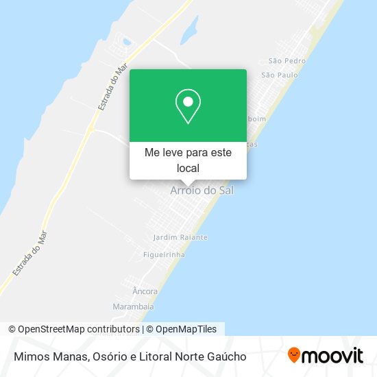 Mimos Manas mapa