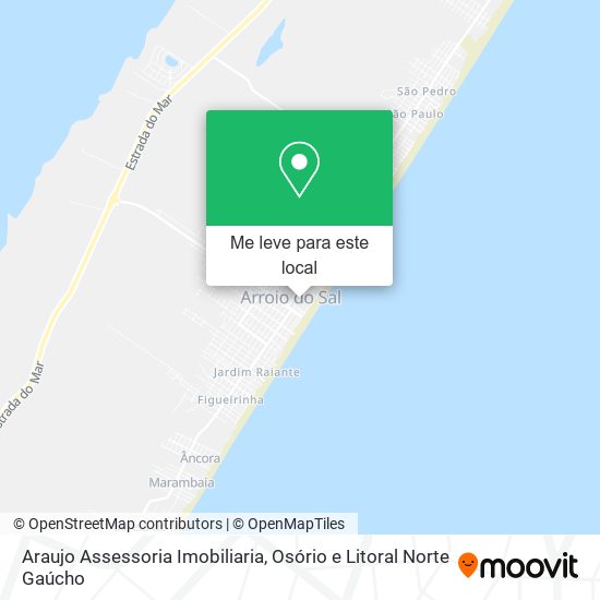 Araujo Assessoria Imobiliaria mapa