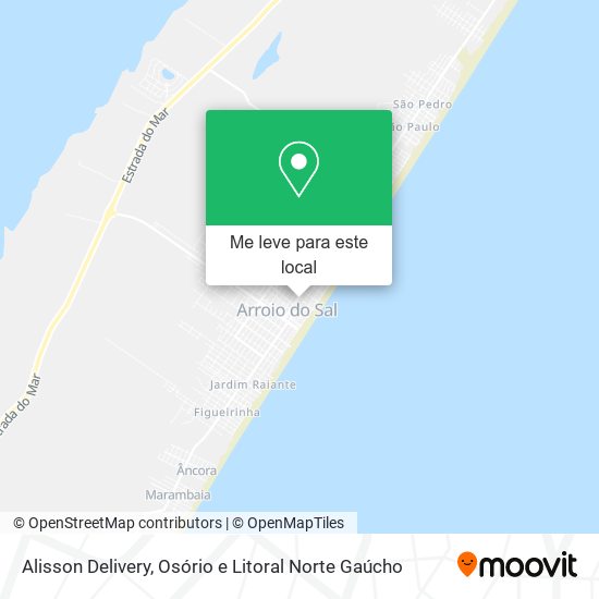 Alisson Delivery mapa