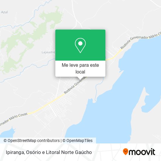 Ipiranga mapa