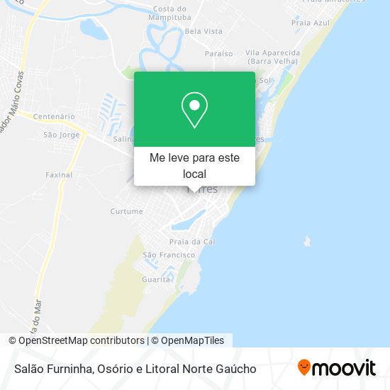 Salão Furninha mapa