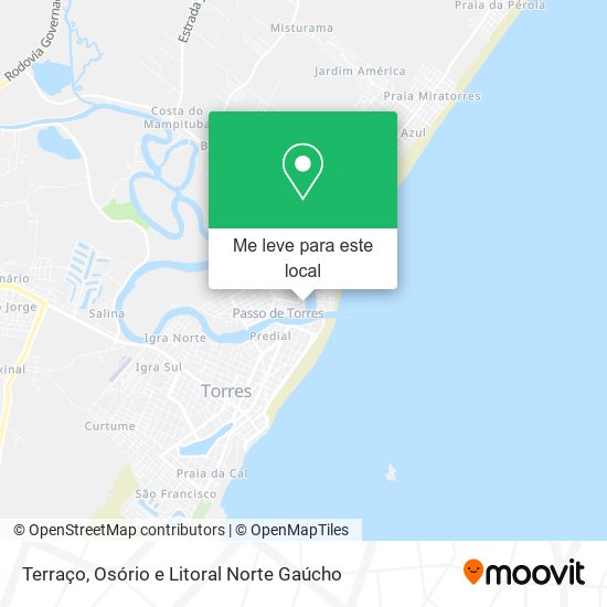 Terraço mapa