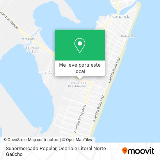 Supermercado Popular mapa