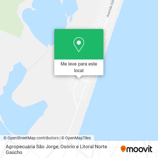 Agropecuária São Jorge mapa