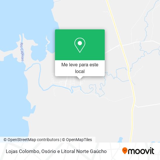 Lojas Colombo mapa