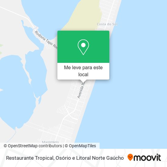 Restaurante Tropical mapa