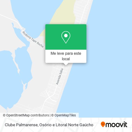 Clube Palmarense mapa