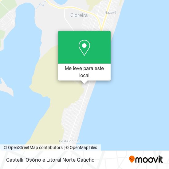 Castelli mapa