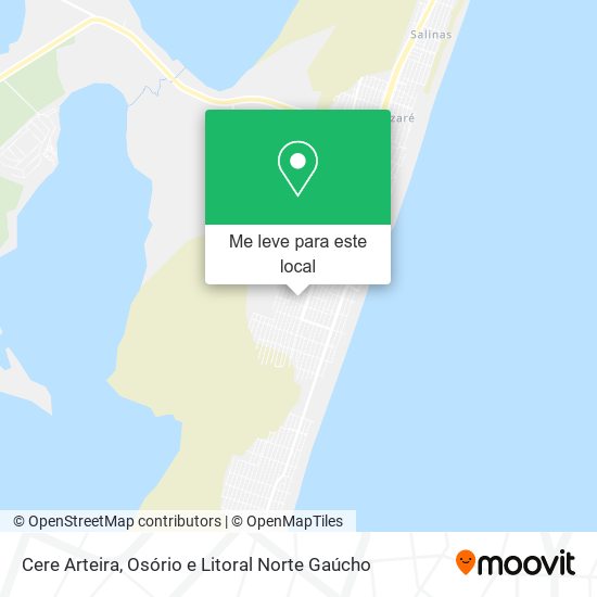Cere Arteira mapa