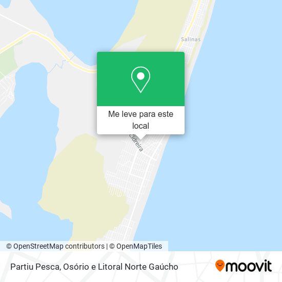Partiu Pesca mapa