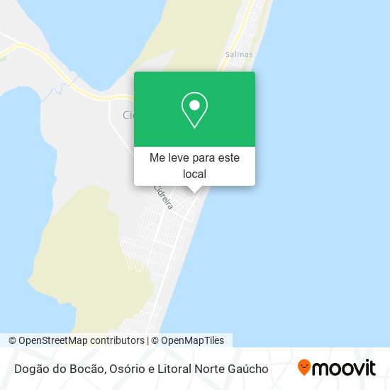Dogão do Bocão mapa