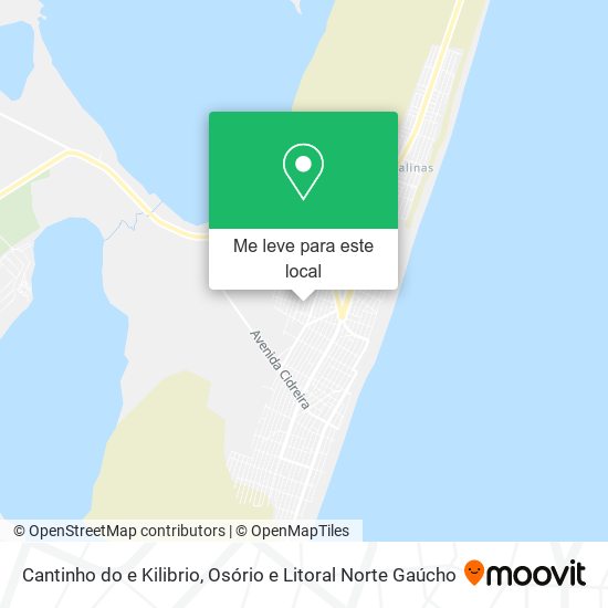 Cantinho do e Kilibrio mapa