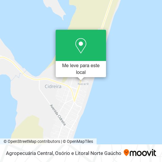 Agropecuária Central mapa