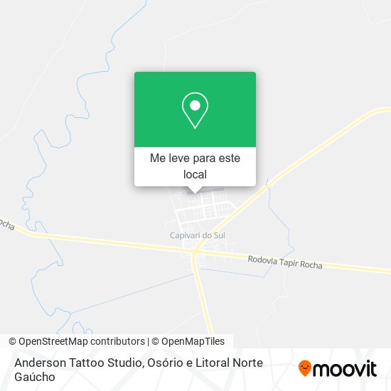 Anderson Tattoo Studio mapa