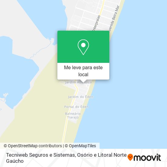 Tecniweb Seguros e Sistemas mapa