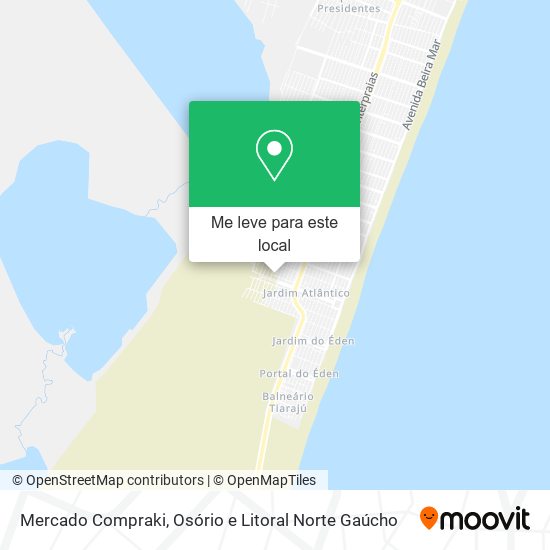 Mercado Compraki mapa