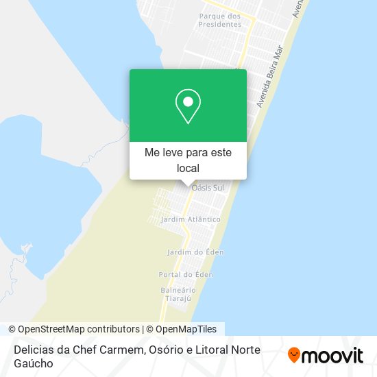 Delicias da Chef Carmem mapa