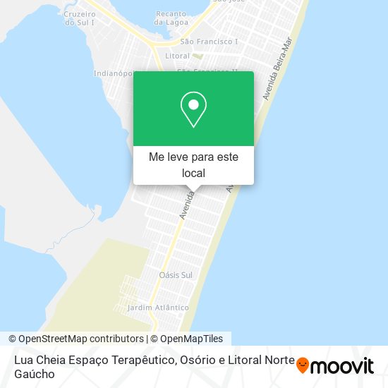 Lua Cheia Espaço Terapêutico mapa