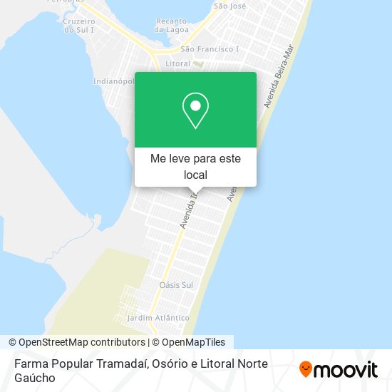 Farma Popular Tramadaí mapa