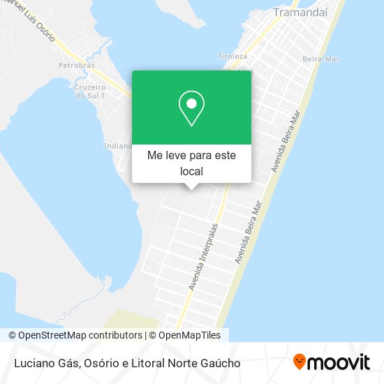 Luciano Gás mapa
