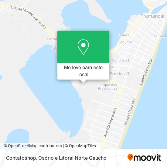 Contatoshop mapa