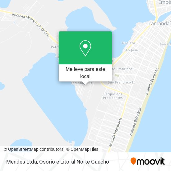 Mendes Ltda mapa