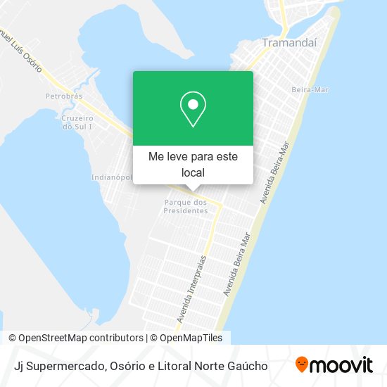 Jj Supermercado mapa