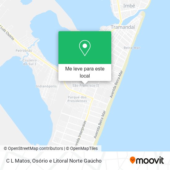 C L Matos mapa