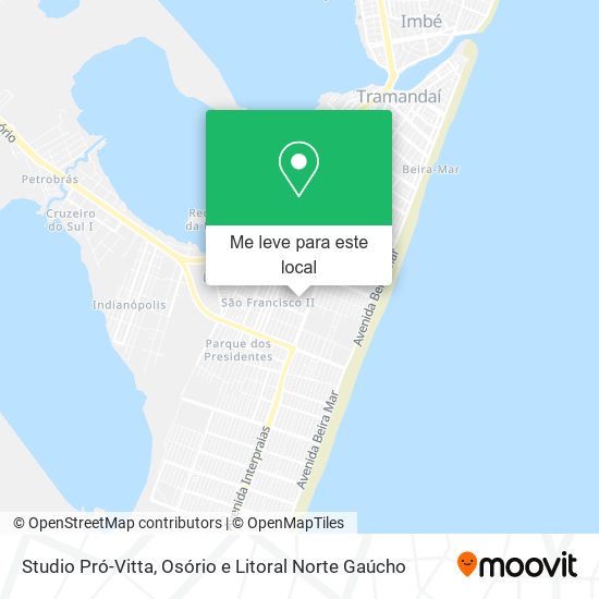 Studio Pró-Vitta mapa