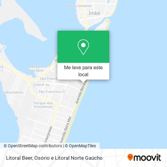 Litoral Beer mapa