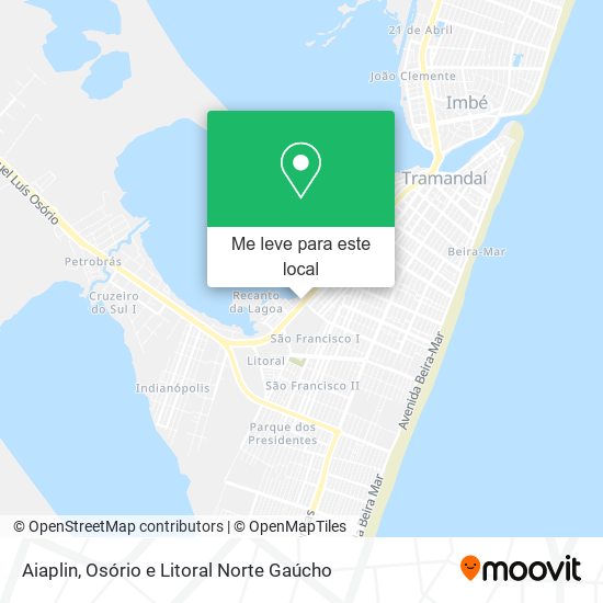 Aiaplin mapa