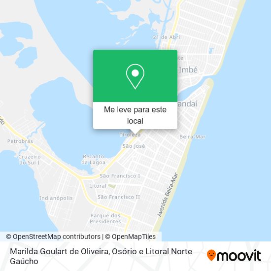 Marilda Goulart de Oliveira mapa