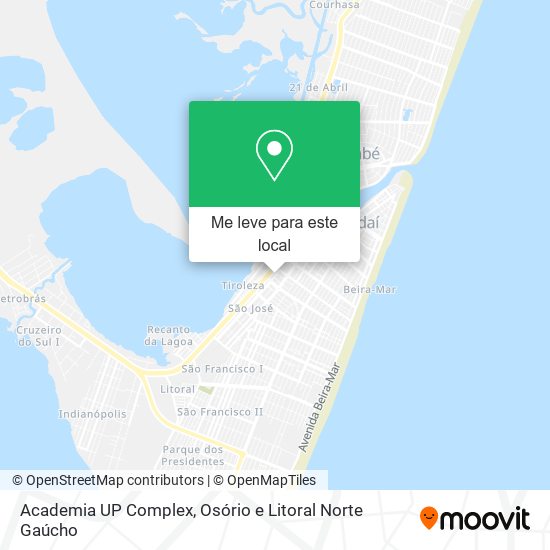 Academia UP Complex mapa